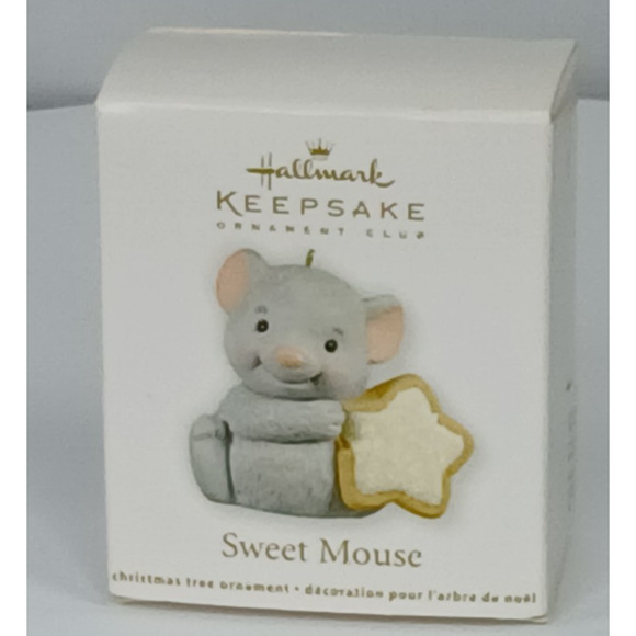 Hallmark Keepsake 2012 Christmas Tree Ornament Sweet Mouse - Picture 11 of 12